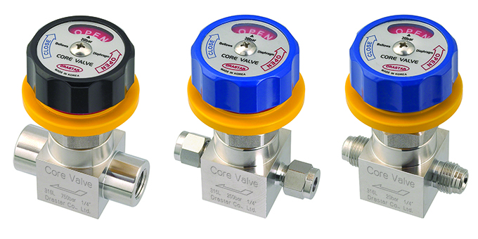 韩国DRASTAR德仕达核心阀门(UHP, Lok, NPT)，Core Valve，歧管隔膜和波纹管阀，