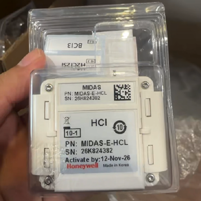 美国Honeywell气体探头MIDAS-E-HCL全新现货
