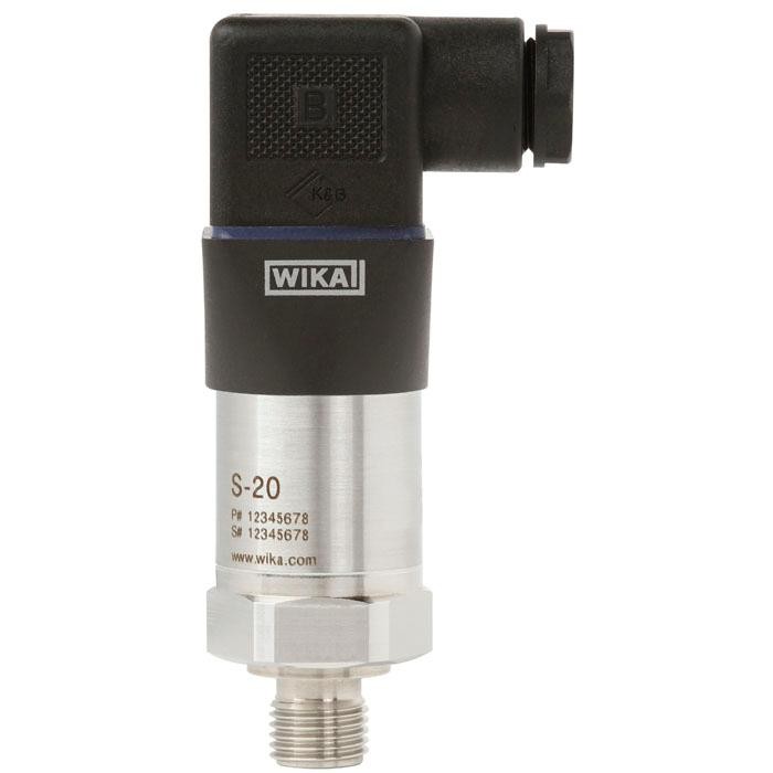 德国WIKA威卡压力变送器，S-20  0-0.4MPA 输出1-6V，现货
