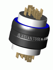 代理台湾ASIANTOOL镓合金滑环，A1H25S NM，非水银滑环，A1H25SNM