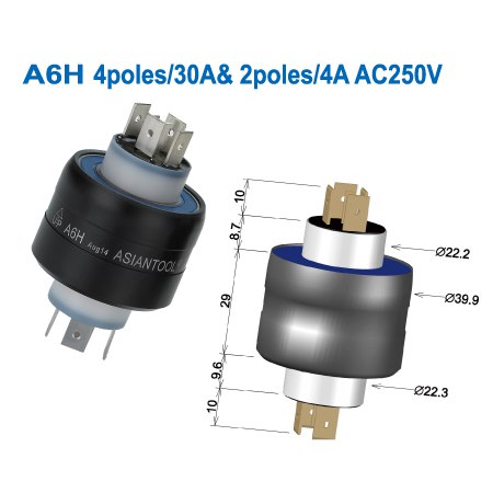 asiantool水银滑环A6H代理